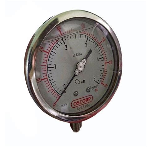 Stainless Steel Analog Pressure Gauge To Psi At Rs In Ghaziabad