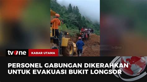 Bukit Longsor Menerjang Warga Polda Sulsel Kerahkan Personel Gabungan