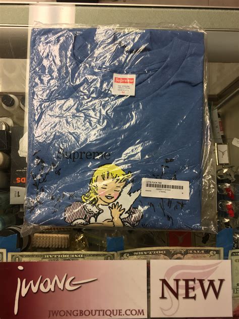 2016 Sup Shirt Lets Fuck Tee Light Royal Jwong Boutique