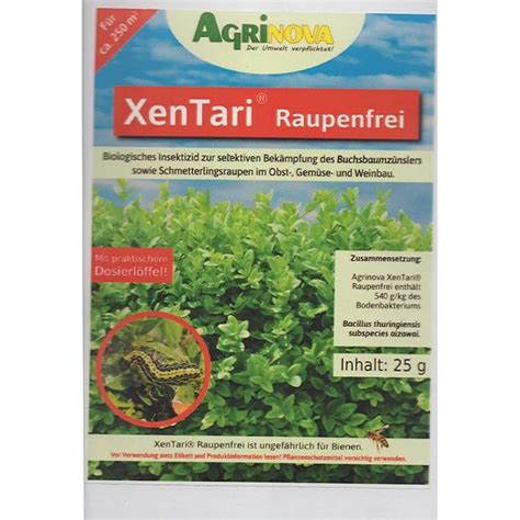 Buy Agrinova Xentari® Raupenfrei Box Tree Caterpillar Treatment | Bacillus Thuringiensis ...