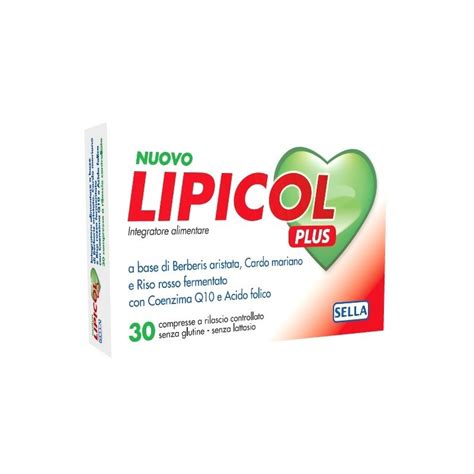 LIPICOL PLUS 30CPR RETARD Minorprezzo