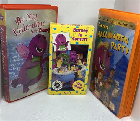 Barney Lot Of 3 vintage Barney the dinosaur | Grelly USA