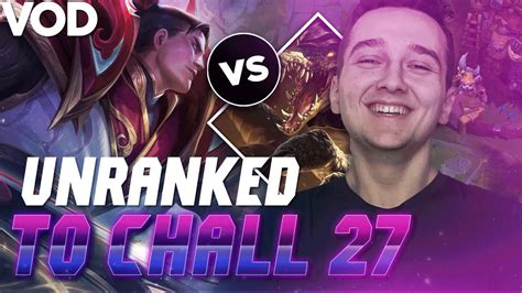 Le Retour De Garen Critique Unranked To Challenger 27 Garen Vs