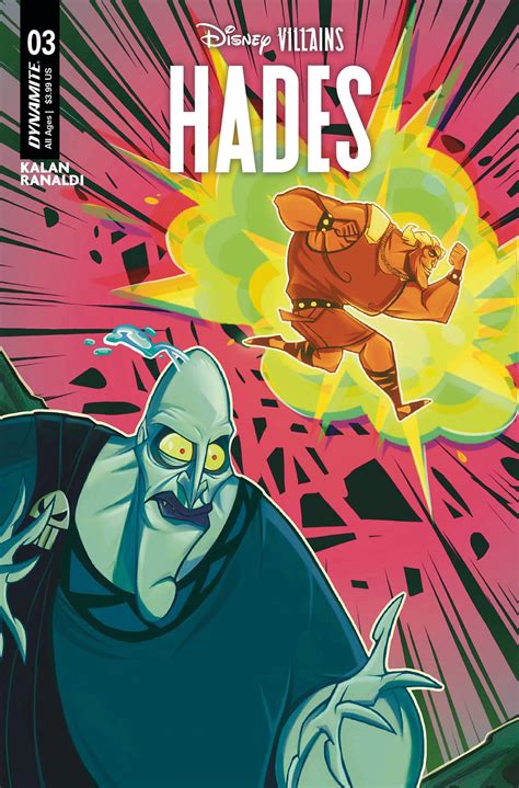 Disney Villains Hades 3 Tomaselli Cover Fresh Comics