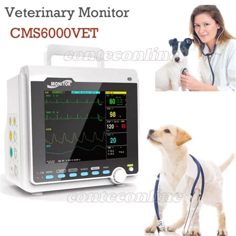 MONITOR DE PACIENTE veterinario Signos vitales Máquina multiparámetro