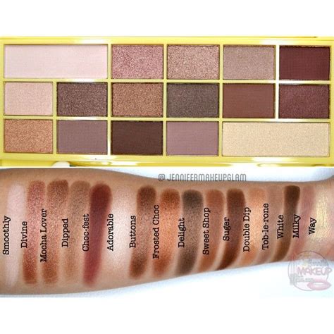 Makeup Revolution Swatches Paleta Naked Chocolate De I Heart Makeup