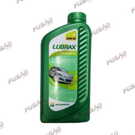 Óleo Lubrificante Multiviscoso Lubrax SL 20w50 1 Litro