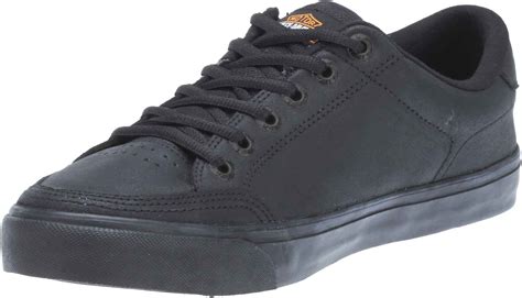 Harley Davidson Mens Bando Black Leather Shoes Sneakers D93330 Ebay