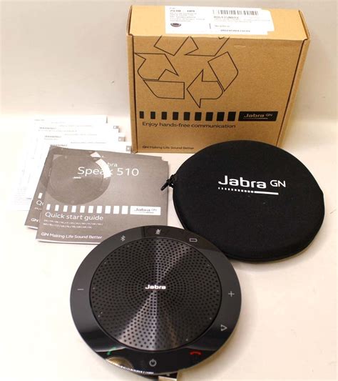 Open Box Jabra Speak 510 Wireless Bluetooth Speaker Phs002w Ebay