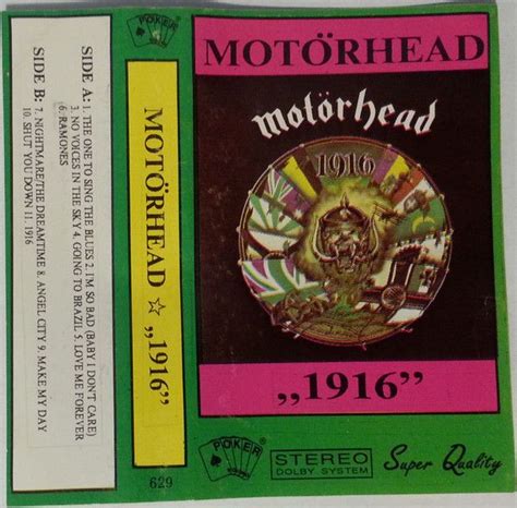 Motörhead 1916 Encyclopaedia Metallum The Metal Archives