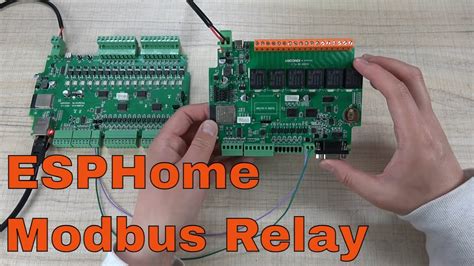 How To Add Rs Relay Board To Esphome By Modbus Controller Switch