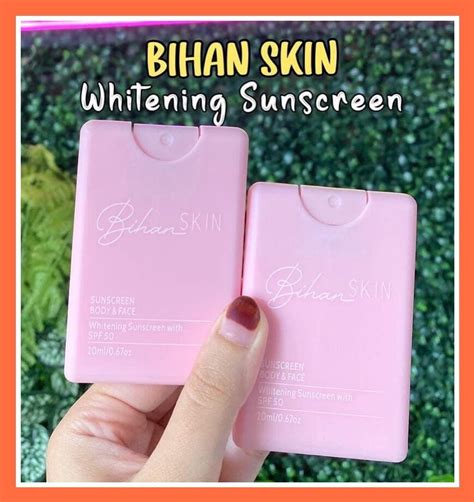 Bihan Skin Whitening Sunscreen Lazada