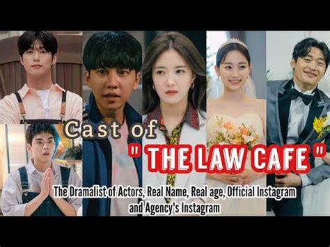 Eng Indo Biodata Pemain Drama Korea The Law Cafe Cast Of The