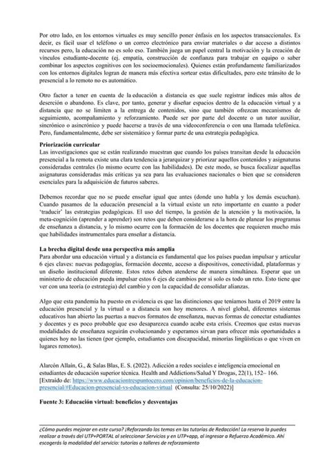 Semana Fuentes Tarea Acad Mica Marzo Pdf