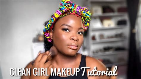 Clean Girl Makeup Tutorial For Brown Skin Girls Simple Mins