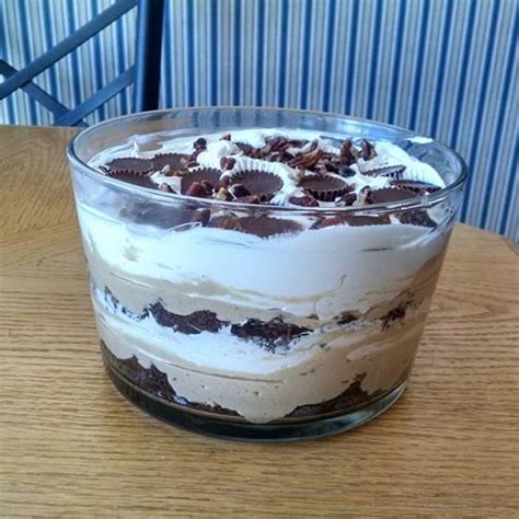 Peanut Butter Brownie Trifle Recipe Just A Pinch Recipes