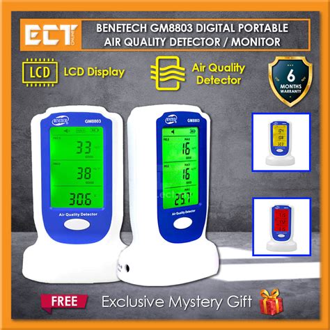 Benetech Gm Digital Portable Air Quality Detector Monitor