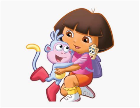 Dora The Explorer With Boots Dora And Boots Hug Hd Png Download