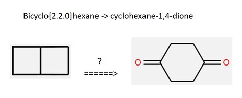 Solved Bicyclo 2 2 0 Hexane Cyclohexane 1 4 Dione Chegg