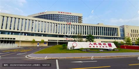 深河人民医院正门全景图其它建筑摄影摄影素材汇图网