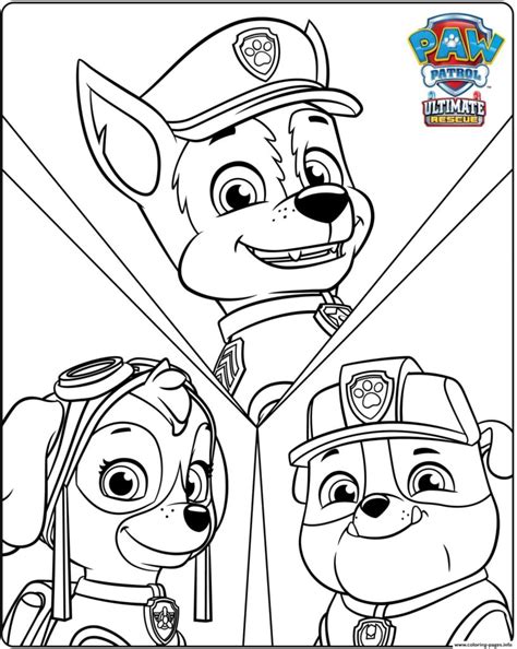 PAW Patrol Coloring Pages. Best Coloring Pages For Kids