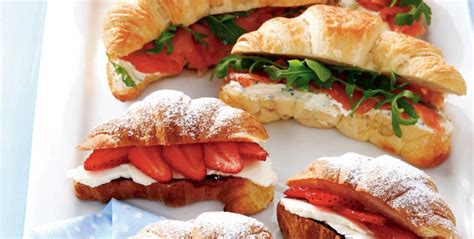 Sweet And Savoury Filled Croissants Recipe Woolworths