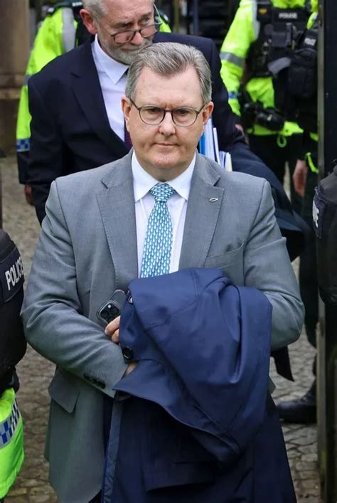 Jeffrey Donaldson Court Appearance As It Happened As Ex Dup Leader Bailed Over Historical Sex