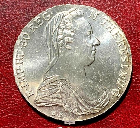 1780 Austria Maria Theresa Silver Thaler 19th Century Restrike EBay