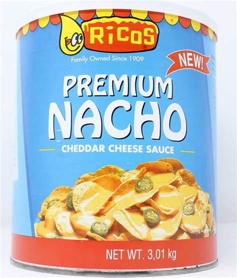 Ricos Premium Nacho Cheddar Cheese Sauce 3kg Britishshopinwarsaw