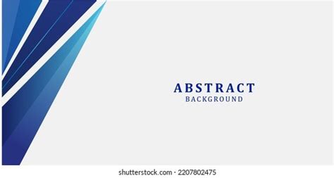 Abstract Blue Background Banner Template Blue Stock Vector Royalty