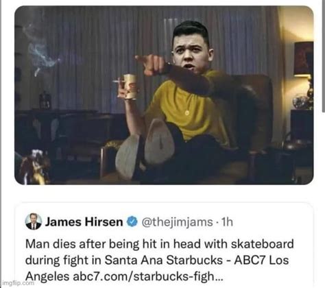 Muh Skate Board Isnt A Weapon Someone Calling Kyle Rittenhouse A