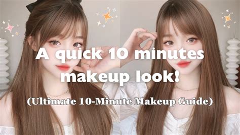 Slay The Day 10 Minutes Makeup Look 💄🌷 Korean Makeup Tutorial Glowup Youtube