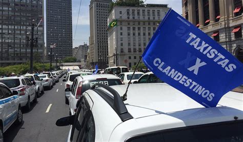 Taxistas Fazem Protesto Contra O Uber Em Sp Brasil