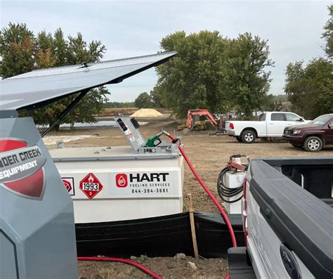 Hart Fueling Provides On Site Fueling For Wetlands Restoration Hart