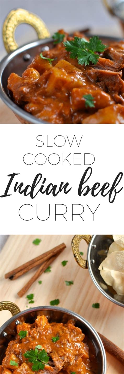 Slow Cooked Indian Beef Curry Claire K Creations