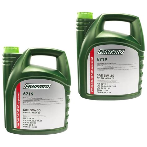 Engine oil FANFARO 5W-30 API SN CF 10 liters buy online, 33,95