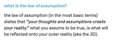 Law Of Assumption A Basic Guide Manifestation Meditation Assumption