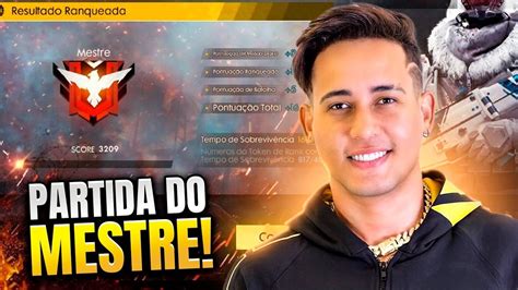 Free Fire Ao Vivo 🔥 Partida Do Mestre O Melhor Mobile Da Atualidade