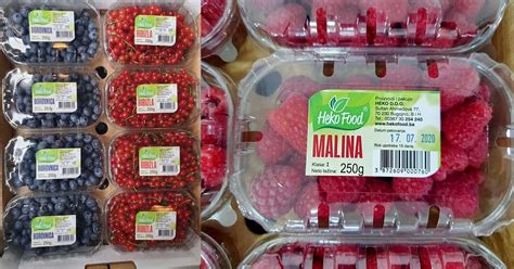 Heko Food Na Tržište Plasirao Prvu Klasu Maline Borovnice I Ribizle