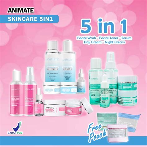 Jual Original Paket Animate Whitening In Glowing Barrier In