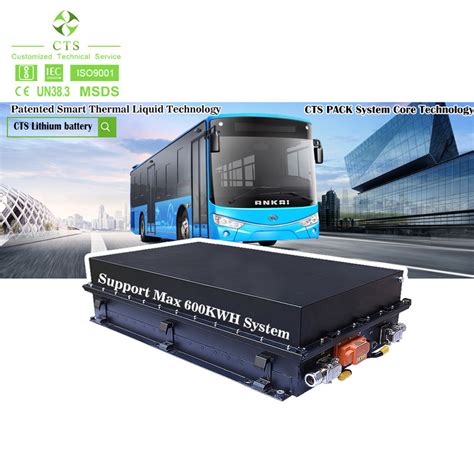 Semi Truck 500v 600v 100kwh 200kwh 300kwh Lithium Ion Battery EV