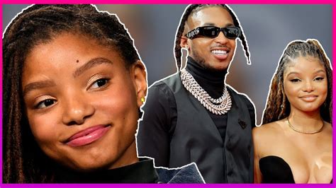 Halle Bailey Shuts Down Rumors She Broke Up With Ddg Youtube