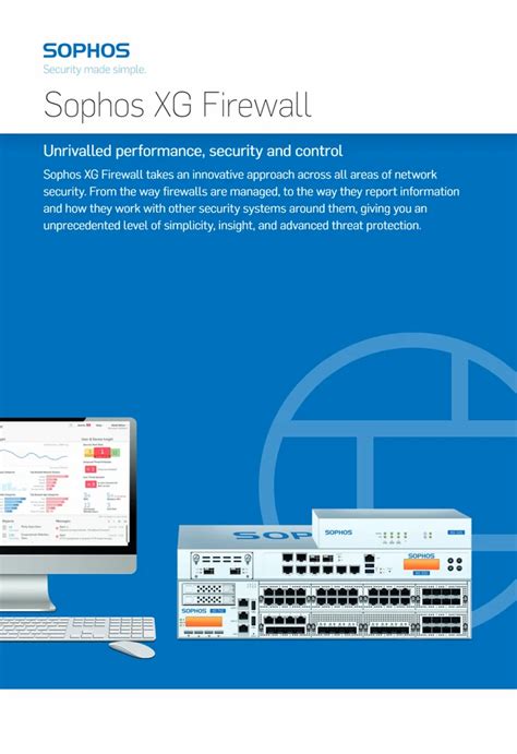 Sophos XGS 210 Next Gen Firewall With Xstream Protection 500 Mbps At