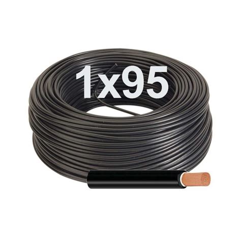 Manguera 1x95 Unipolar Flexible RV K Negra Bricoelige