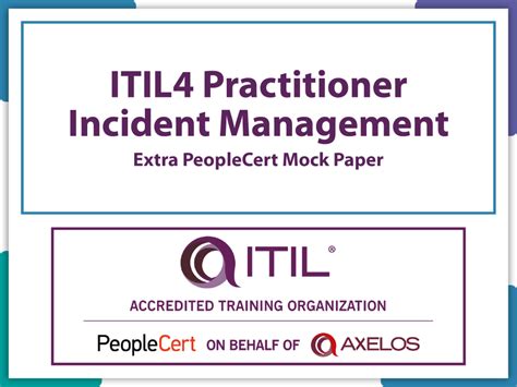 Itil Practitioner Incident Management E Learning In English Self