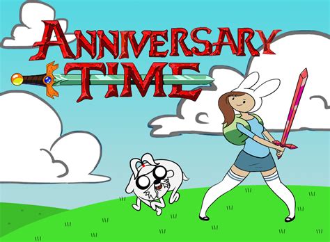 Adventure Time Anniversary Card By Jwalkingpirates On Deviantart