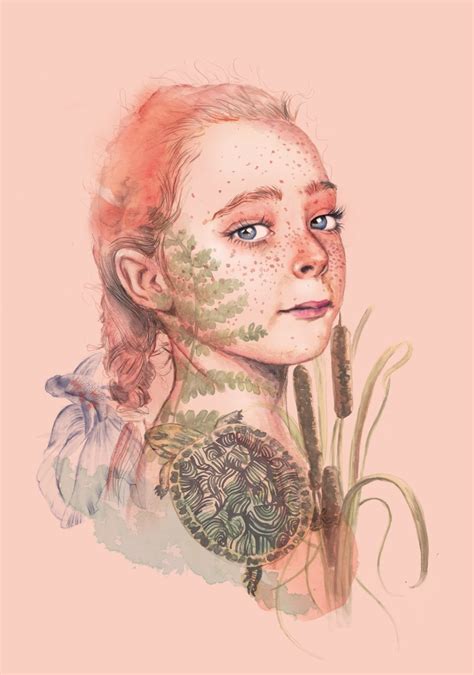 Pond Girl Domestika