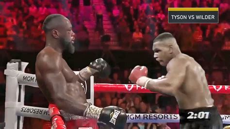 Mike Tyson Vs Deontay Wilder Fantasy Fight Youtube