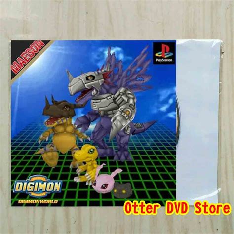 Jual Kaset Cd Game Ps1 Ps 1 Digimon World 1 Maeson Shopee Indonesia