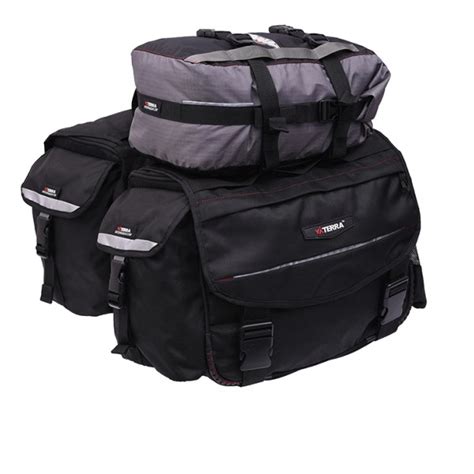 VIATERRA LEH 100 WATERPROOF MOTORCYCLE SADDLEBAGS